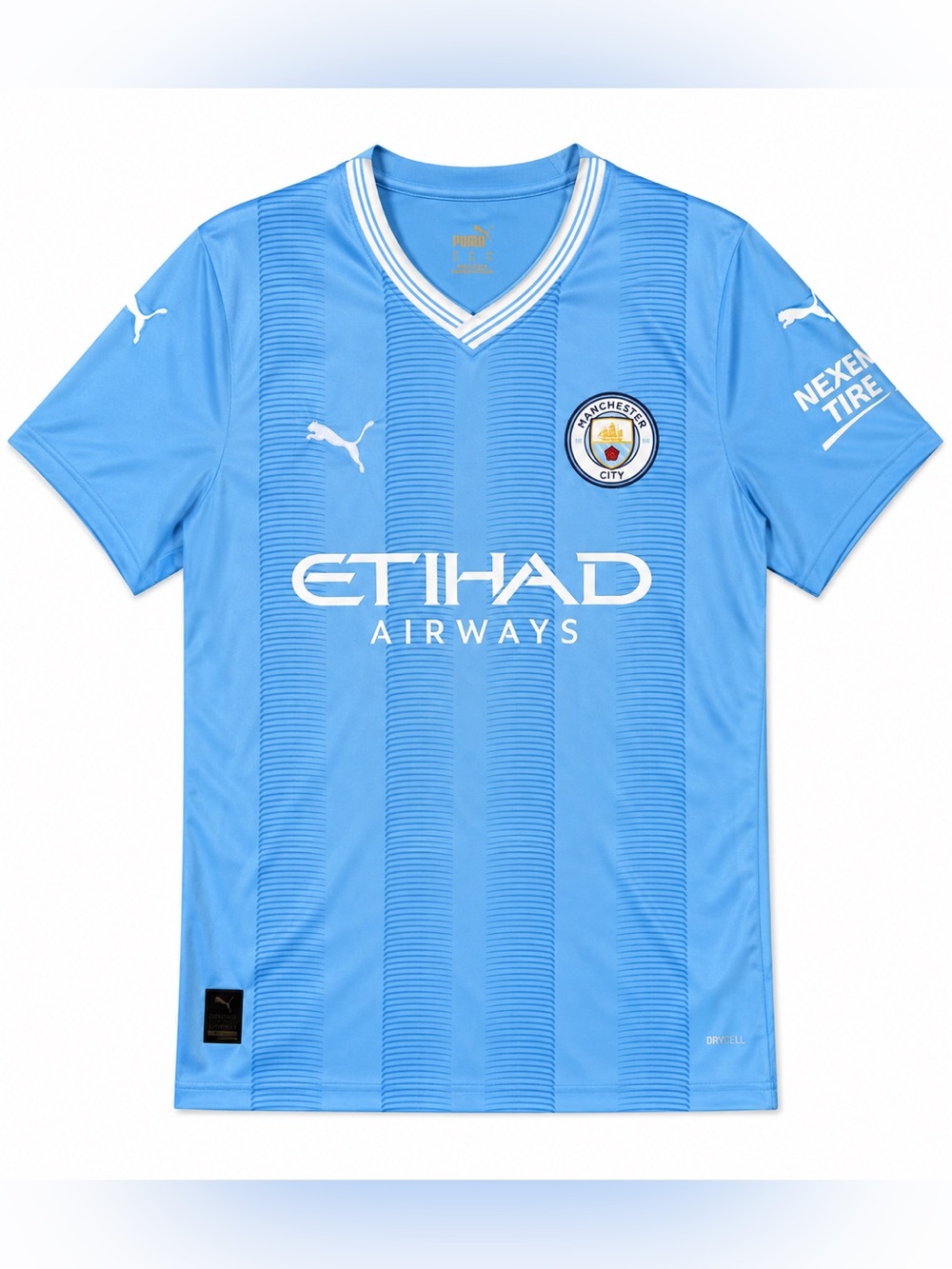 Puma Kids Sky Blue Manchester City Soccer Jersey